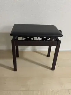 【中古美品】ピアノ高低自在椅子（脚底ゴムキャップ付き）送料込み 中古美品】ピアノ高低自在椅子（脚底ゴムキャップ付き）送料込み 楽天