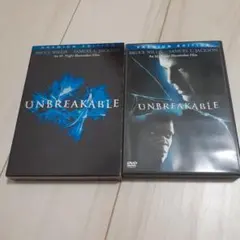 アンブレイカブル プレミアム・エディション　セル版DVD