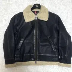 極美品✨ アルファインダストリーズ B-3 フライトジャケット フェイクムートン