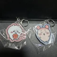 ちいかわ ラメアクリルキーホルダー5 ちいかわ＆古本屋セット