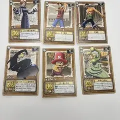 ONE PIECE 2002 カードダス ルフィ海賊団 6枚セット | Mercari