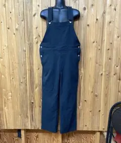 美品 YURK ユルク 定番 サロペット オーバーオール ブラック - メルカリ