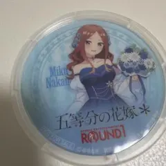 五等分の花嫁　中野三玖　ラウンドワン　アクリルコースター