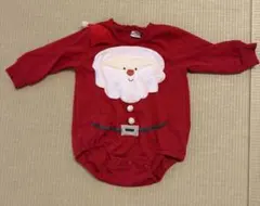 赤いサンタロンパース