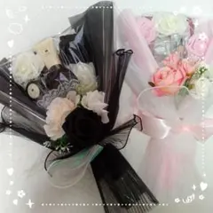 コスメブーケ　結婚式　ブーケトス　新郎新婦