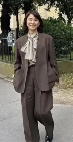 MAX MARA マックスマーラ リネン ジャケット ジレ タキマキ着用 Max Mara - MAX MARA マックスマーラ リネン ジャケット ジレ タキマキ