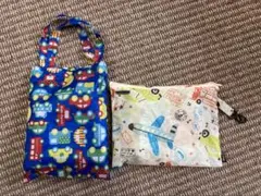 男の子　95 レインコート 収納袋付き　2着のサムネイル