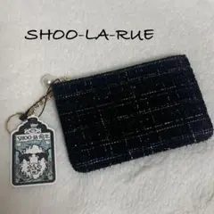 【新品タグ付き】SHOO-LA-RUE ツイード フラグメントケース カード入れ