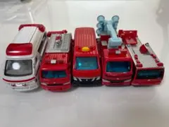 救急車両トミカ5台セット
