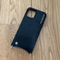 BANDOLIER iPhone11proケース　ブラック　黒　ストラップなし