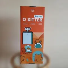 O SITTER 猫用スマート見守りロボット 自動給餌器 カメラ付き AI搭載のサムネイル