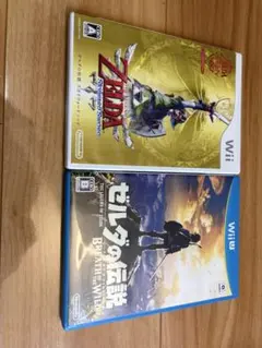 ゼルダの伝説 スカイウォードソード &ブレスオブザワイルドセット wii ソフト