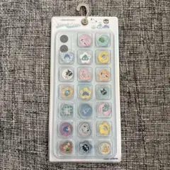 はぴだんぶい　おはじきシール