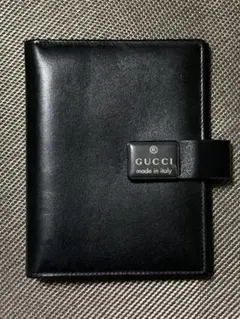 【ビンテージ 未使用品】　GUCCI グッチ　システム手帳カバー　革製品