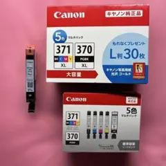 Canon 純正インク 6色マルチパック 5色マルチパック セット - メルカリ