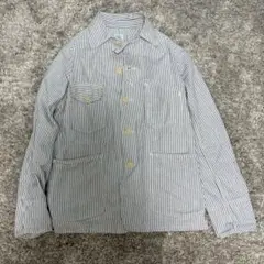 POST O'ALLS ストライプシャツ ポストオーバーオールズのサムネイル