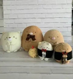 すみっコぐらし　ぬいぐるみセット