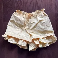 Kaon フリルショートパンツ イエロー 38サイズのサムネイル