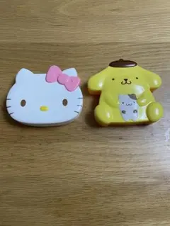 ハローキティ＆ポムポムプリン 小物入れセット