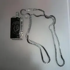 DIESEL ディーゼル ネックレス ブレイブマン プレート チェーン付 Y2K
