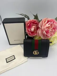 美品　GUCCI　グッチ　オフィディア　GGコンパクトウォレット