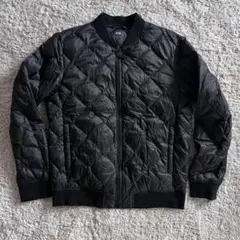 ユニクロ　ウルトラライトダウン　キルティングリブ　ジャケット　L