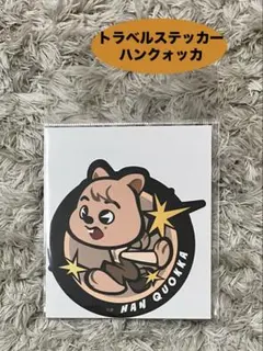 スキズ　EXHIBITION 展覧会　トラベルステッカー　ハンクォッカ