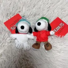 スヌーピー　マスコット　ウィンターVer. 2種