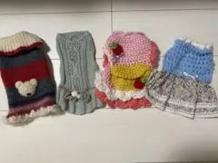 犬服 冬用 4着セット♪ まとめ売り♪