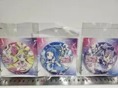 【新品】アイドルプリキュア　缶バッジ　3種セット