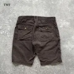 【TMT】 ティーエムティー コーデュロイショーツ ハーフパンツ ダメージ加工のサムネイル