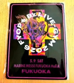 B'zLIVE-GYM 2026 FYOP+ 福岡公演メモリアルプレート 5/9 - メルカリ