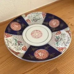 古い時代のおめでたい柄のお皿