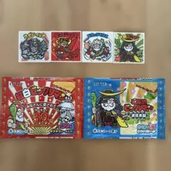 新品 ビックリマンシール 4枚セットブラックゼウスサタンマリア他