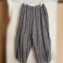 オーディナリーフィッツ　ボールパンツ　ギンガムチェック