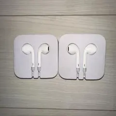 iPhone純正有線イヤホン イヤホンジャック 2個セット