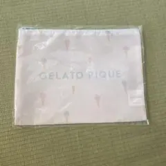 ジェラートピケ付録　ポーチ