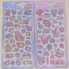 星のカービィ プチドロップシール 2種セット