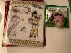 鬼滅の刃　バレンタイン　アクリルスタンド　アニマルクッキーバッジ　栗花落カナヲ