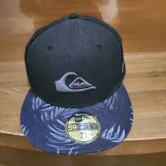 ニューエラ Quiksilver 59FIFTY キャップ 7 1/2 黒