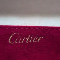 Cartier カルティエ スエード調 ポーチ レッドのサムネイル