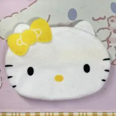 【未使用品】ハローキティ　なかよし！ふわふわフェイスポーチ　ミミィ