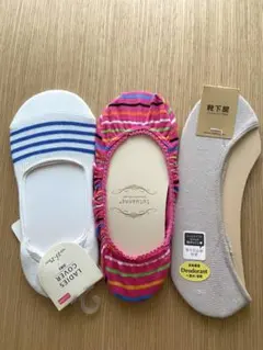 レディースソックス 3足セット　靴下屋　チュチュアンナなど
