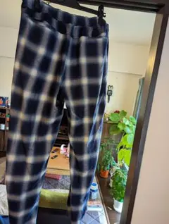 FREAK'S STORE チェック柄 イージーパンツ