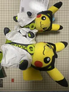 ポケモンGO ウィロー博士の助手ピカチュウ ぬいぐるみ マスコット