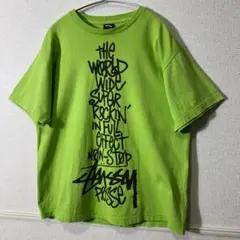 00s STUSSY POSSE 黒タグ（赤Lタグ）ビンテージ Tシャツ TEE
