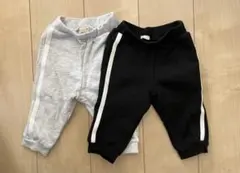 petit main キッズ ズボン ベビー　80サイズ　2枚セット