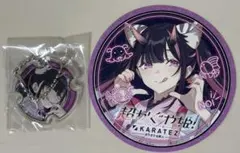 超かぐや姫！ カラオケの鉄人 ハート缶バッジ 駒沢乃依 2個セット