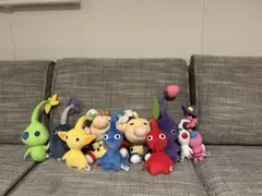 ピクミンぬいぐるみセット　全て三英貿易のもの