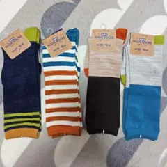 キッズハイソックス 4足セット 15~19cm　小学校